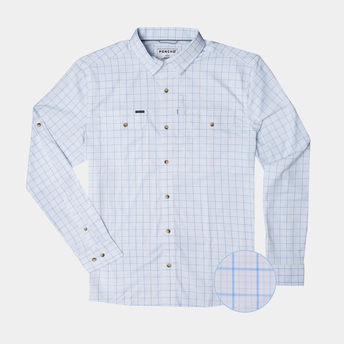 PONCHO Original Long Sleeve Shirt - The Andros Town