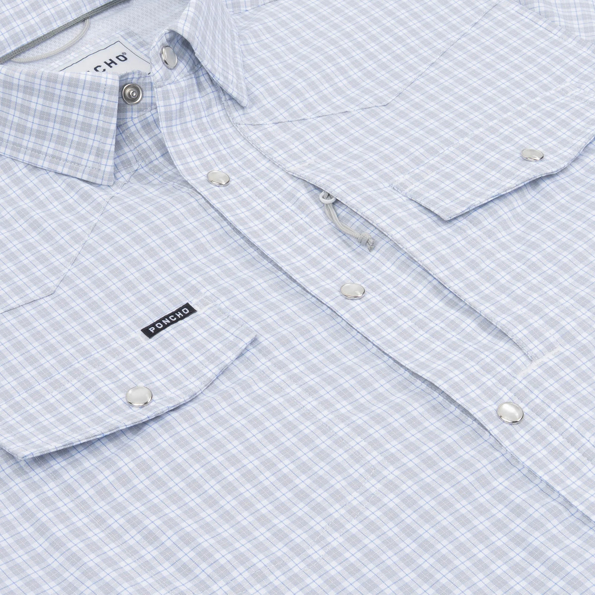 PONCHO Western Short Sleeve Shirt - The Shorthorn