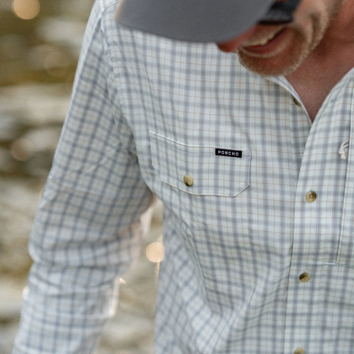 PONCHO Original Long Sleeve Shirt- The Buffalo Ford