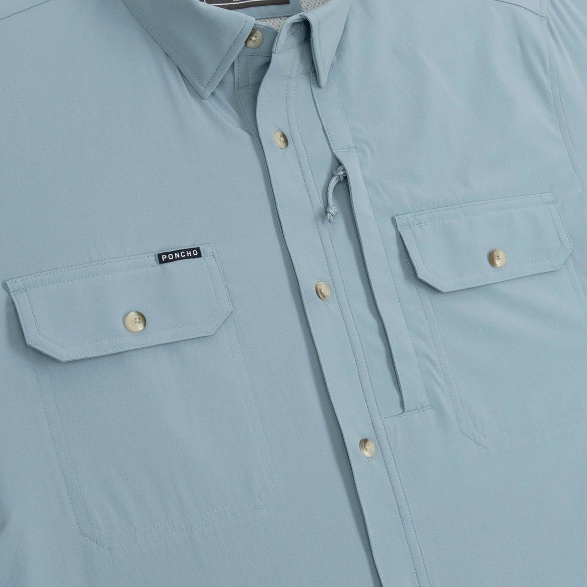 PONCHO Tuff-Thread - The Ditch Plain- Hazy Blue