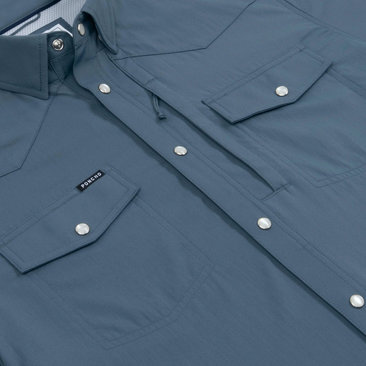 PONCHO Original Short Sleeve Shirt - The Dogtooth