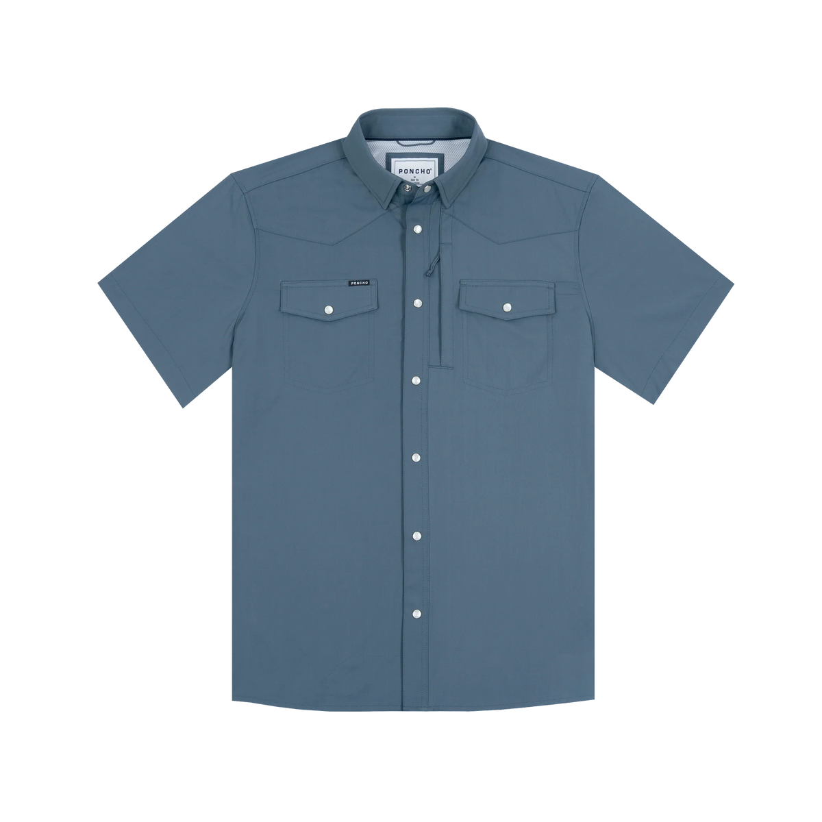 PONCHO Original Short Sleeve Shirt - The Dogtooth