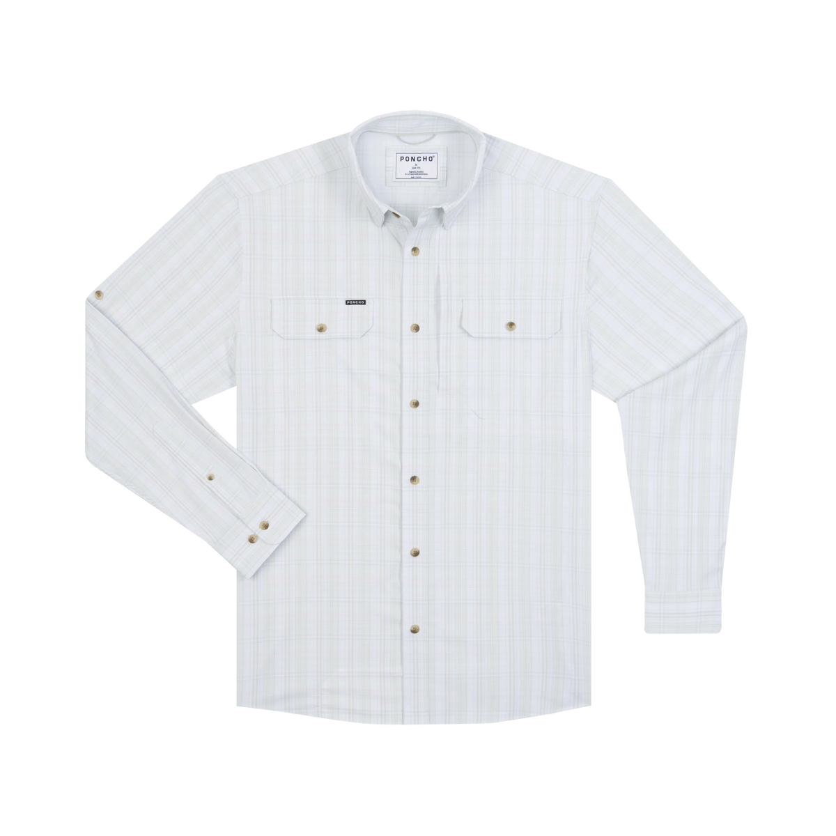 PONCHO Original Long Sleeve Shirt- The Dunes
