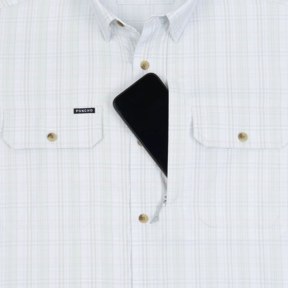 PONCHO Original Long Sleeve Shirt- The Dunes