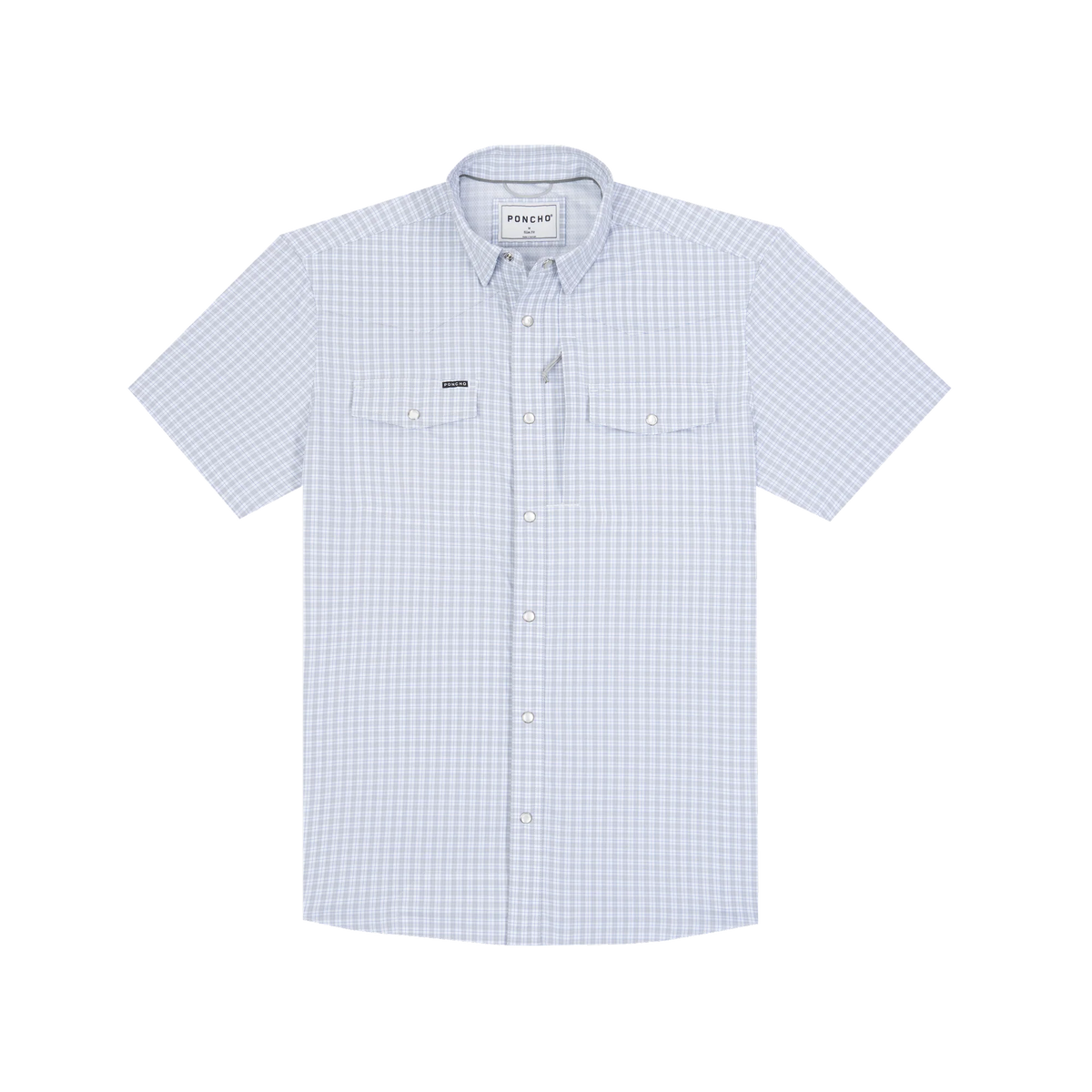 PONCHO Western Short Sleeve Shirt - The Shorthorn