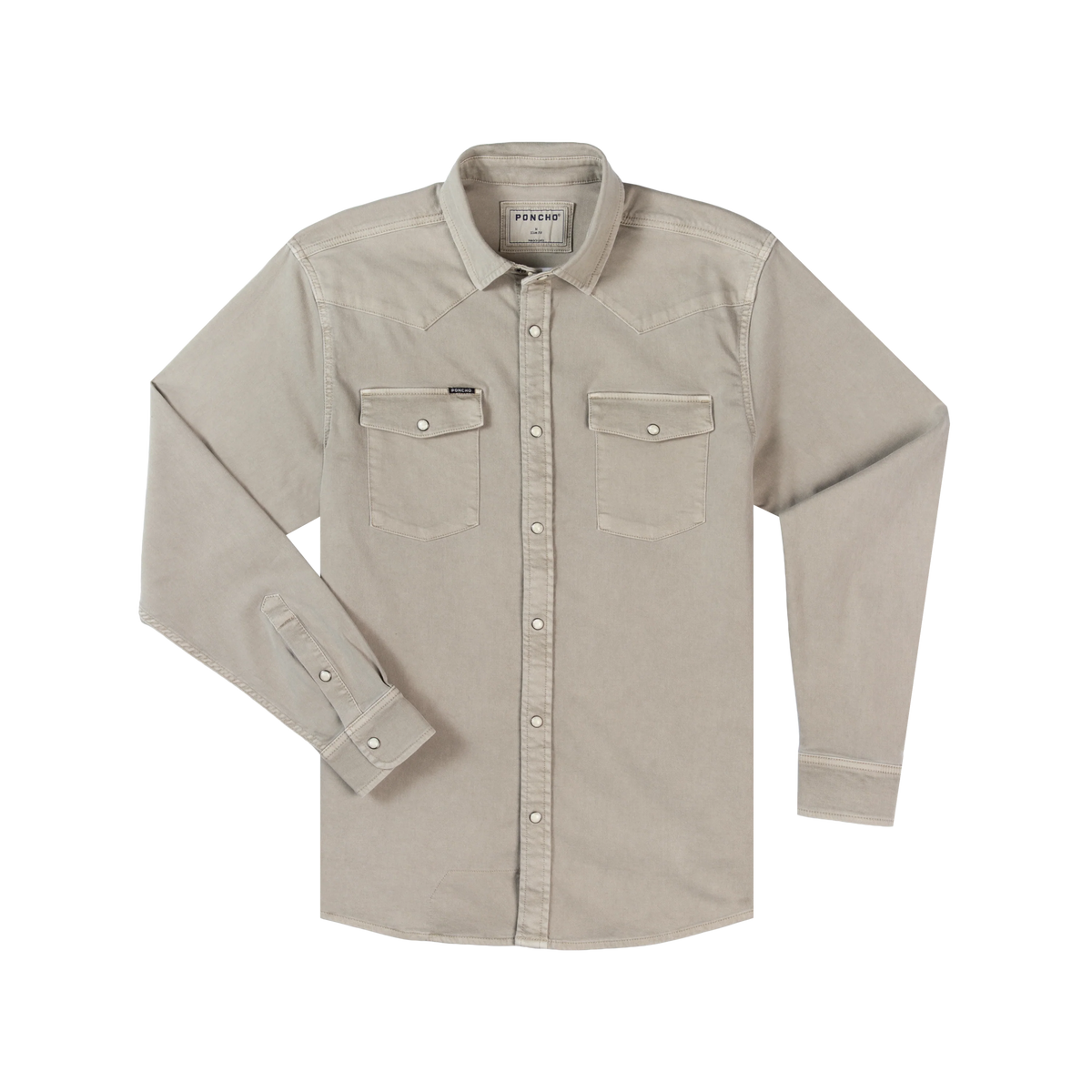 PONCHO Original Long Sleeve Shirt - The Stockton