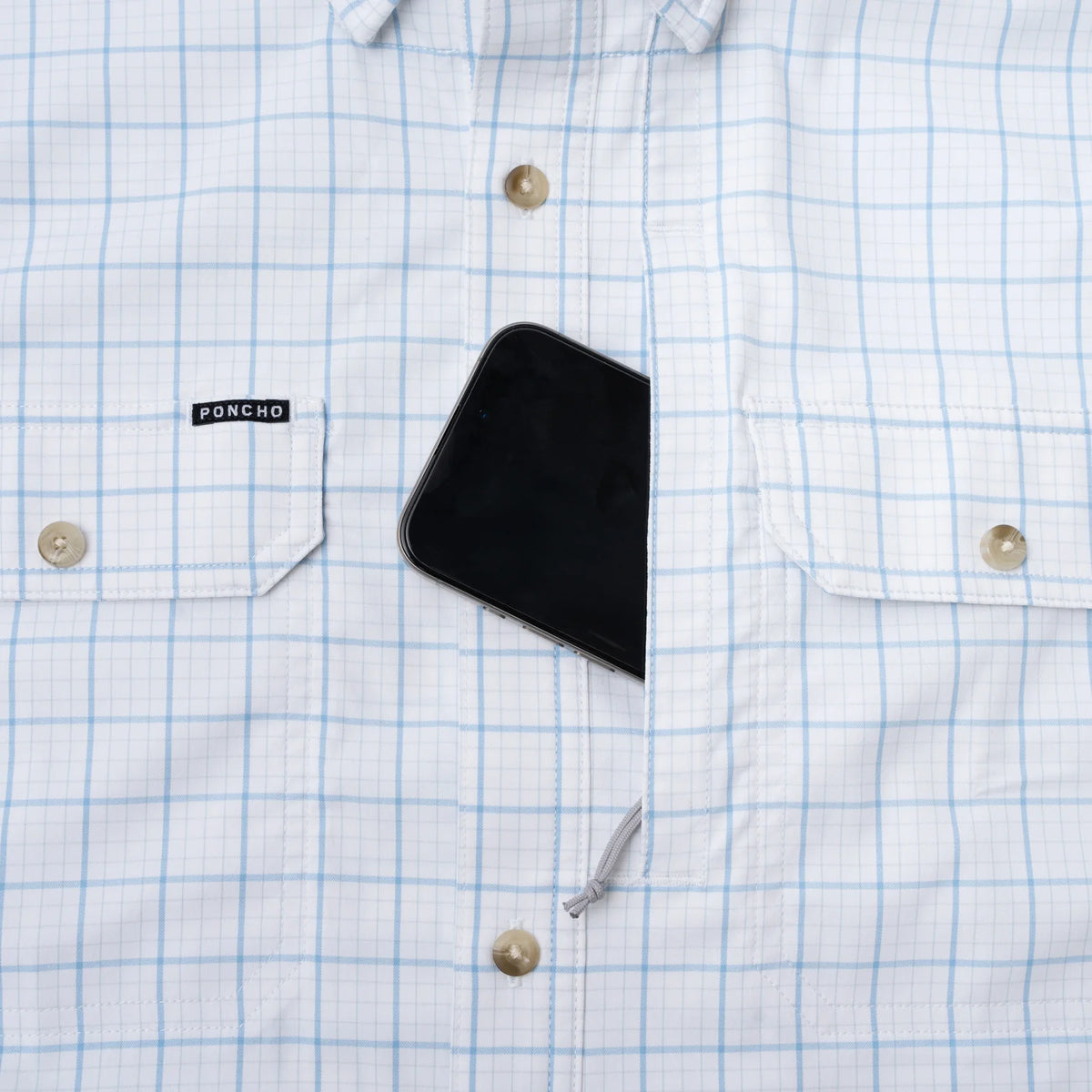 PONCHO Original Long Sleeve Shirt - The Andros Town