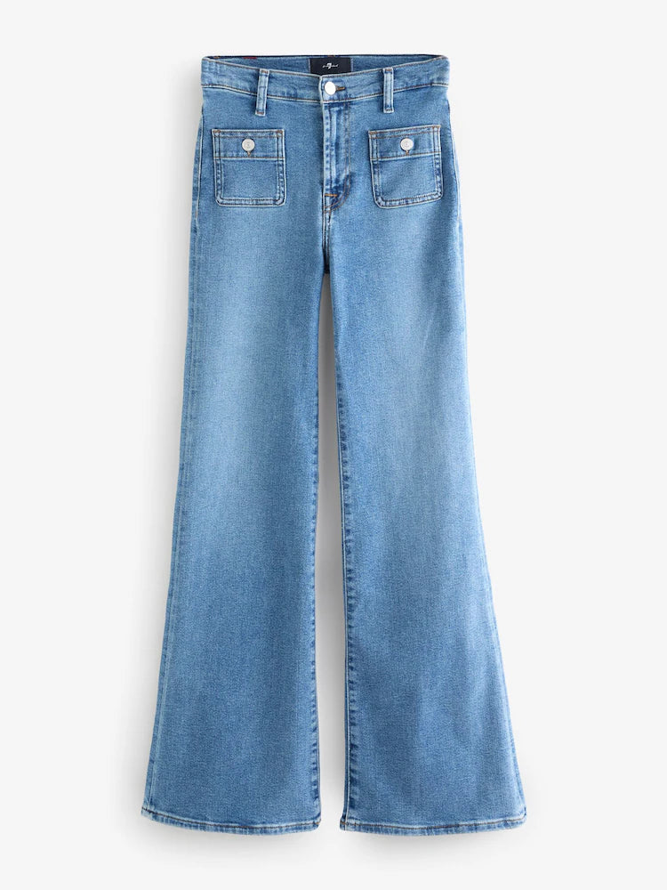 7 For All Mankind Modern Dojo Tailorless - Oceanstone