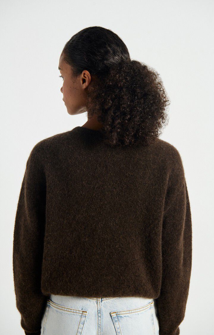 American Vintage Vitow Cardigan- Coffee Melange