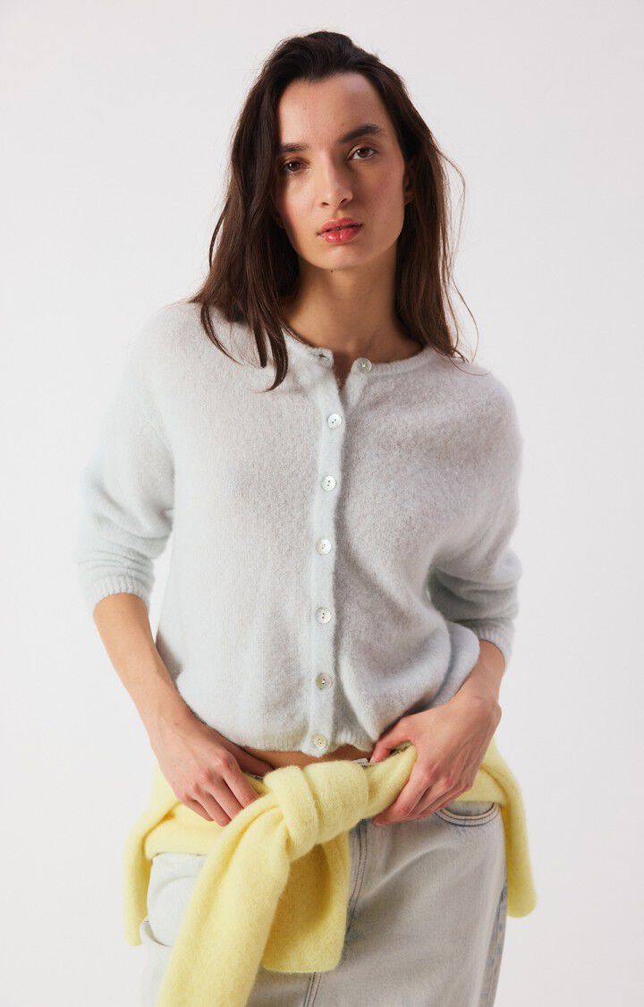 American Vintage Vitow Cardigan- Frost Melange