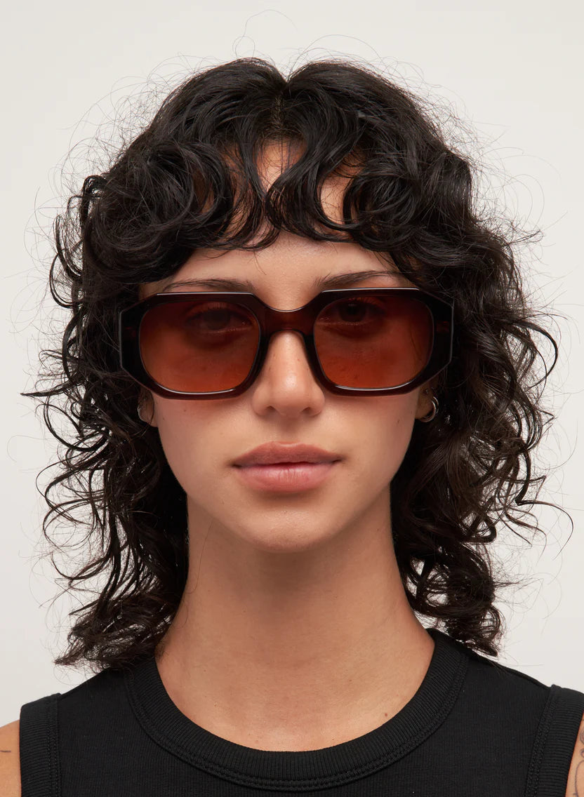 Otra Eyewear Vera Sunglasses - Trans Chocolate / Sunset