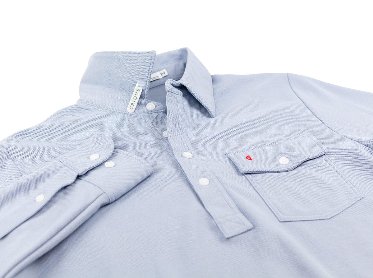 Criquet Long Sleeve Players Shirt - Mr. Freeze