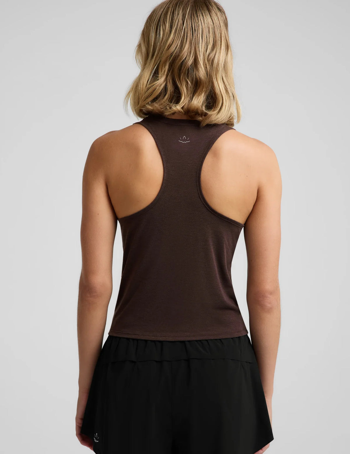 Beyond Yoga Breezeweight Active Racerback Tank- Cocoa Plum
