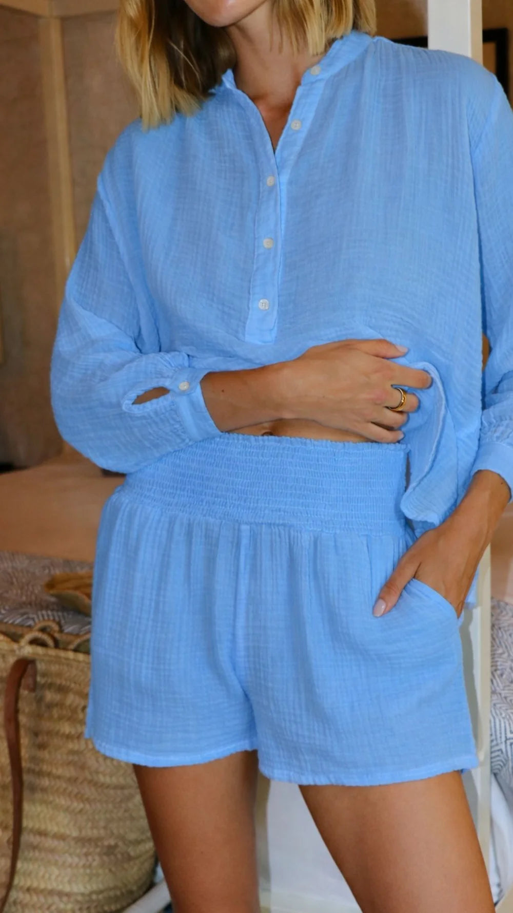 Felecite Smock Short - Baby Boy