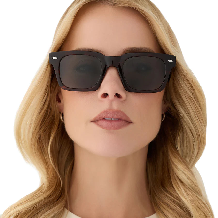 DIFF Eyewear Kayce Dutton Polarized Sunglasses - Western sequoia g15
