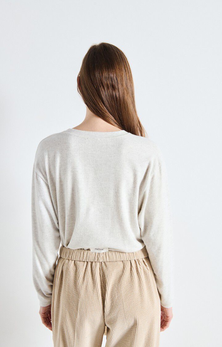 American Vintage Women's T-Shirt Ypawood - Heather Grey