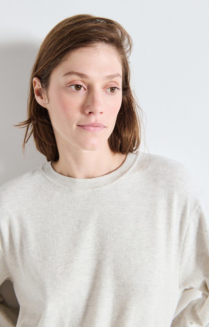 American Vintage Women's T-Shirt Ypawood - Heather Grey