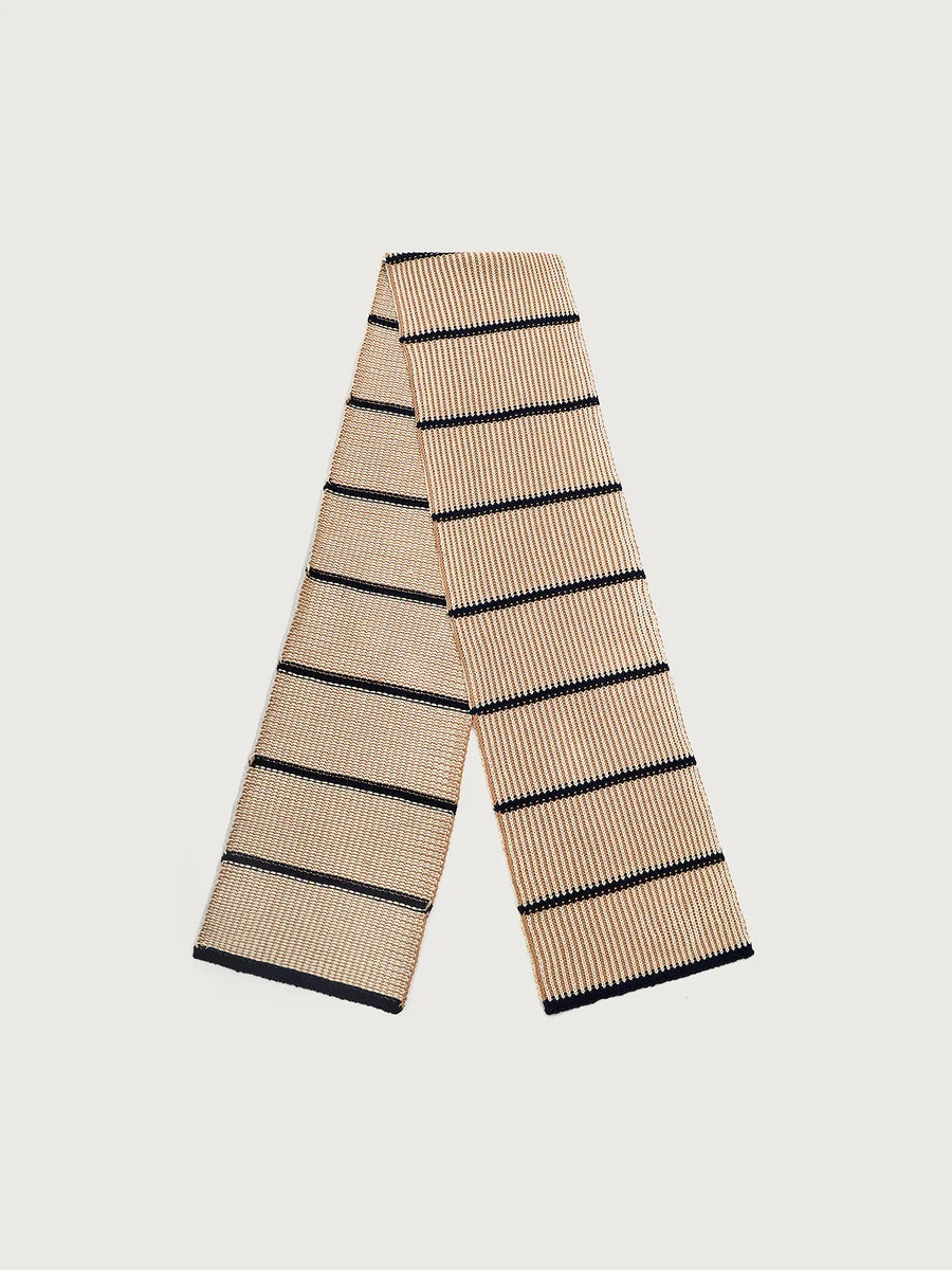 Varley Almeida Knit Scarf- Mid Tan