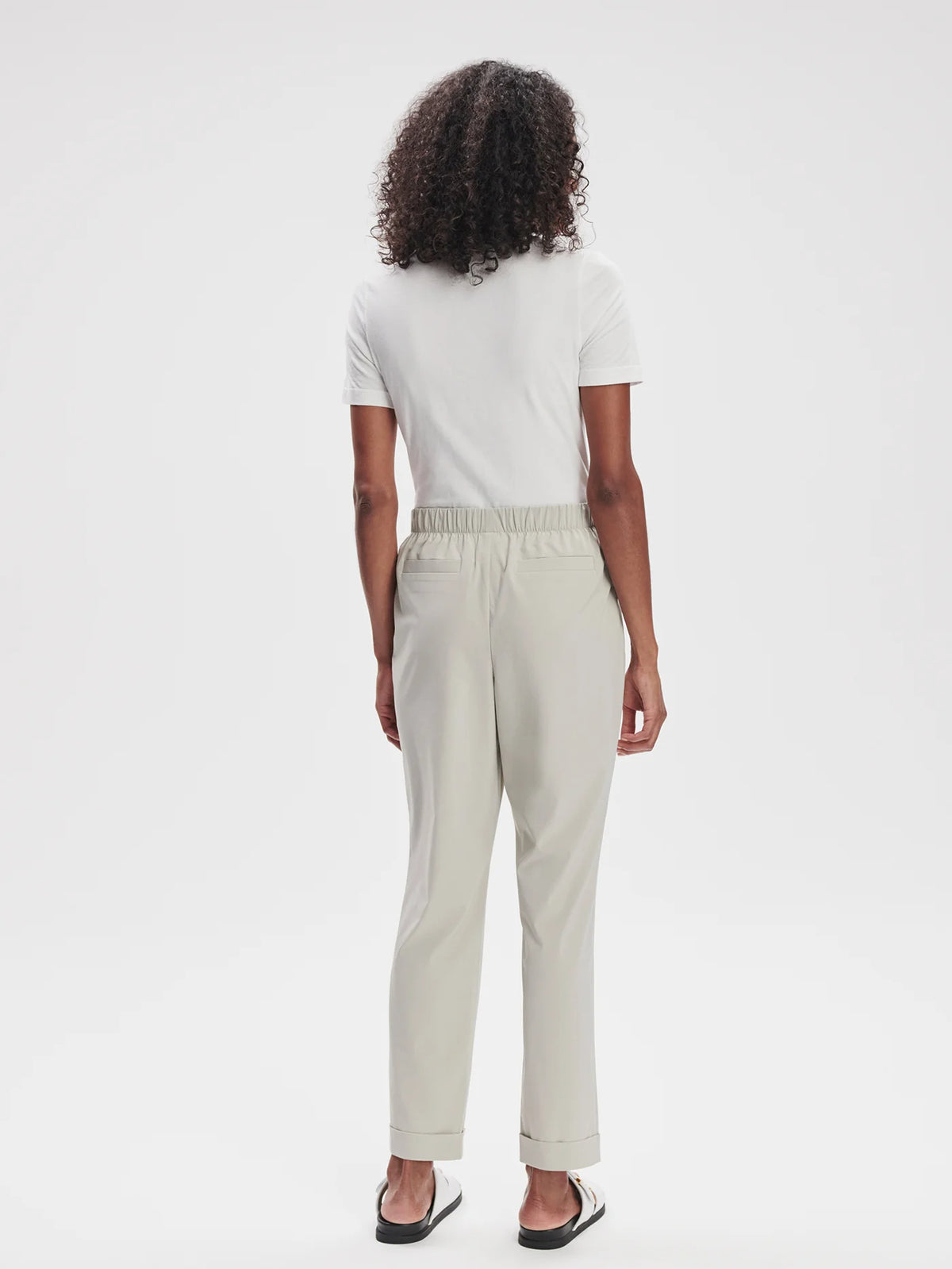 Varley Alana Slim Tapered Cuff Pant 27 - Sage Green