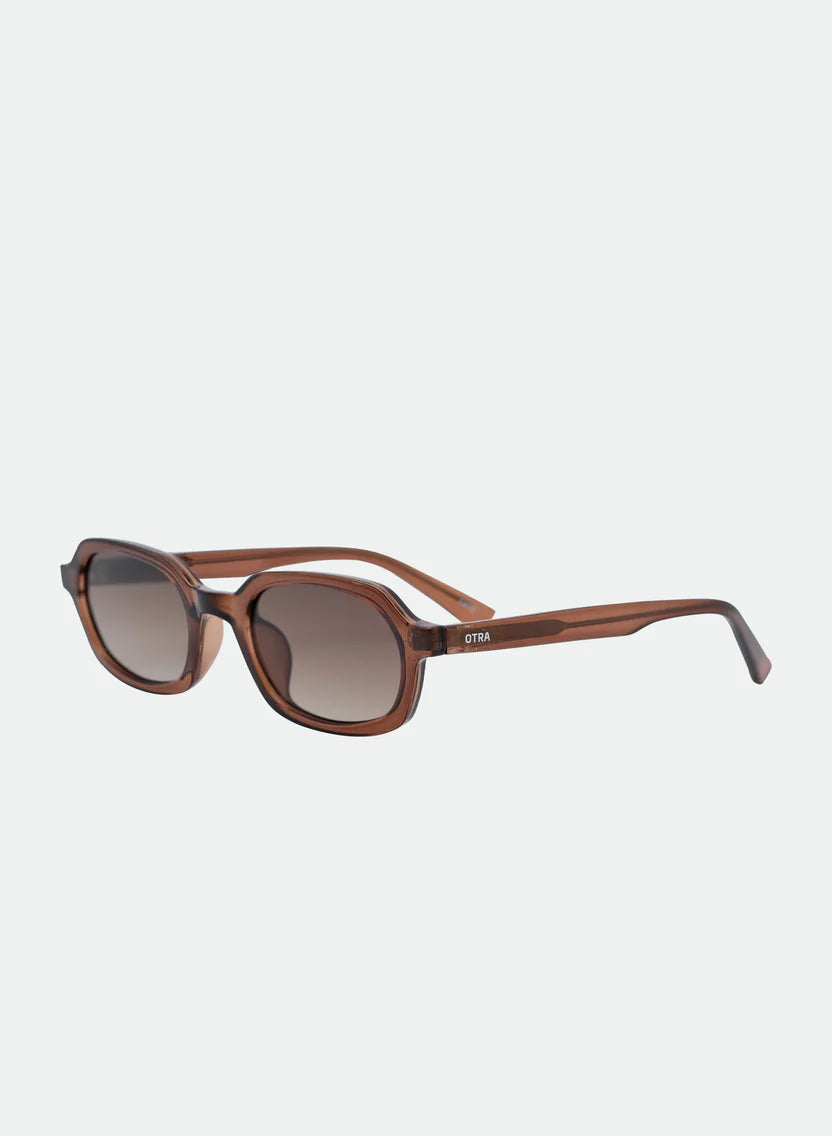 Otra Eyewear Abby Sunglasses - Trans Maple / Brown Fade