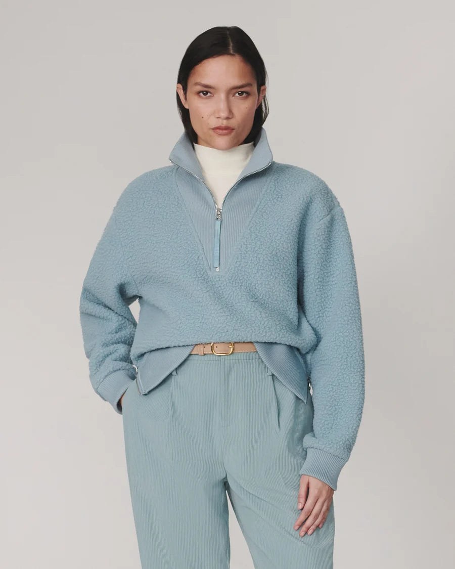 Varley Jaylin Half-Zip Fleece- Tourmaline