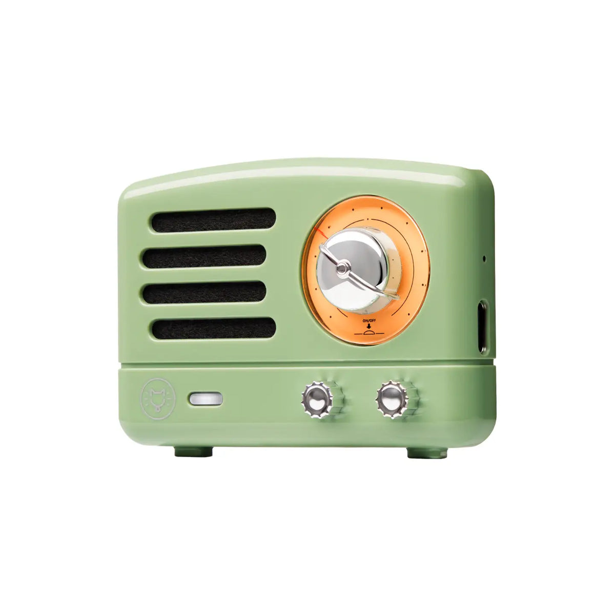 Muzen Otr Sticker Magnet Fridge Bluetooth Speaker- Green