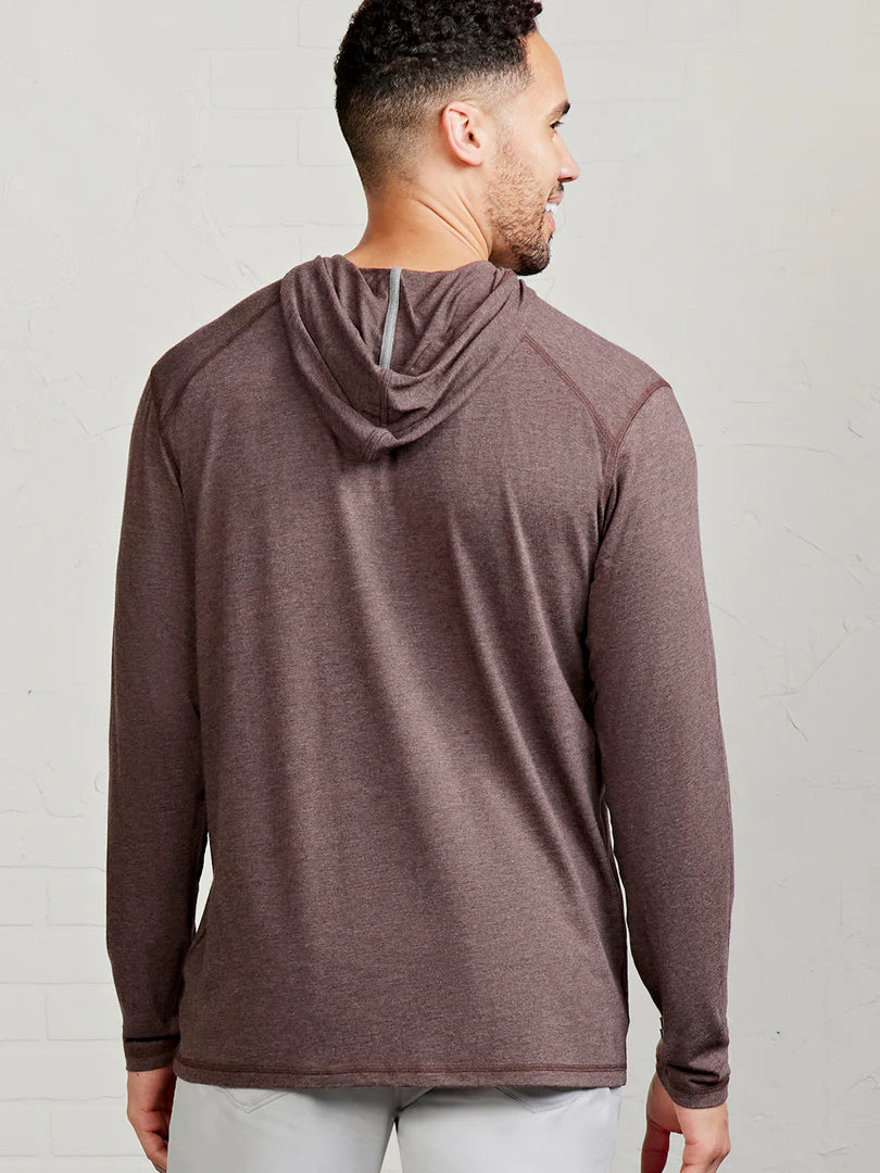 Tasc Carrollton Hoodie - Mocha Heather