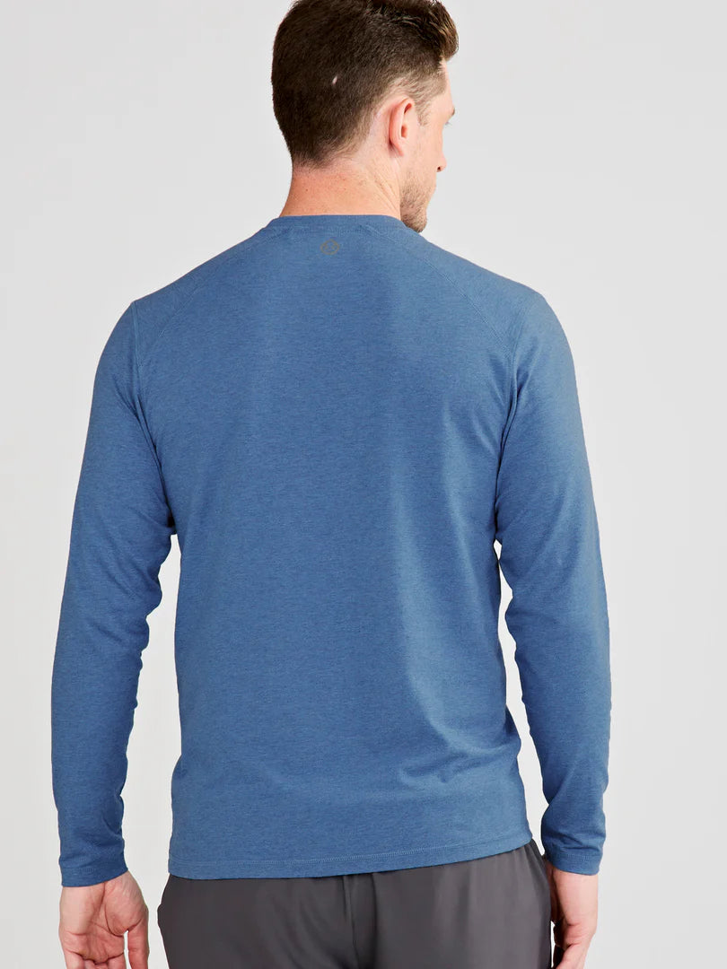 Tasc Carrollton Long Sleeve - Blue Jasper