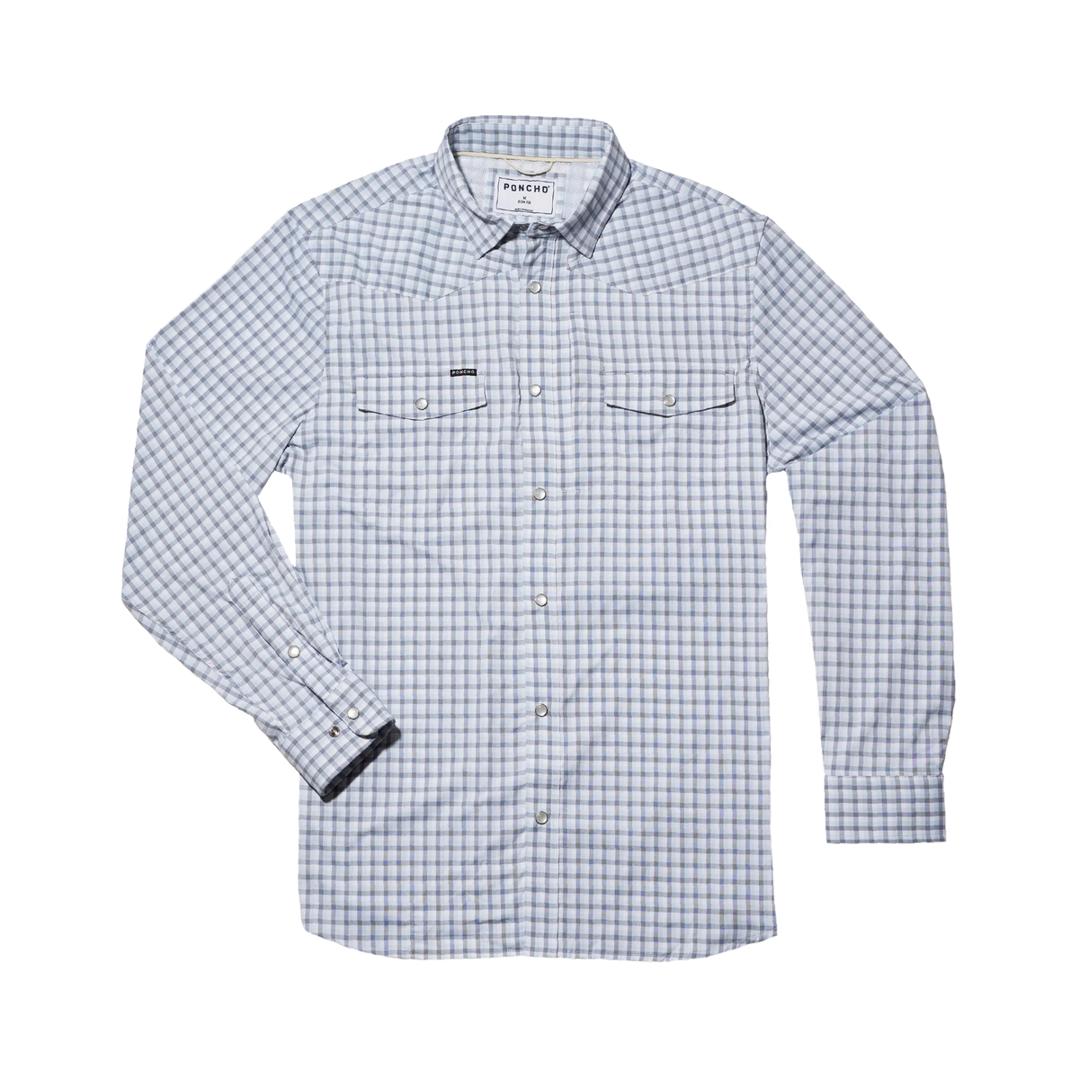 PONCHO Ultra-Lite Long Sleeve Shirt - The Blackfin