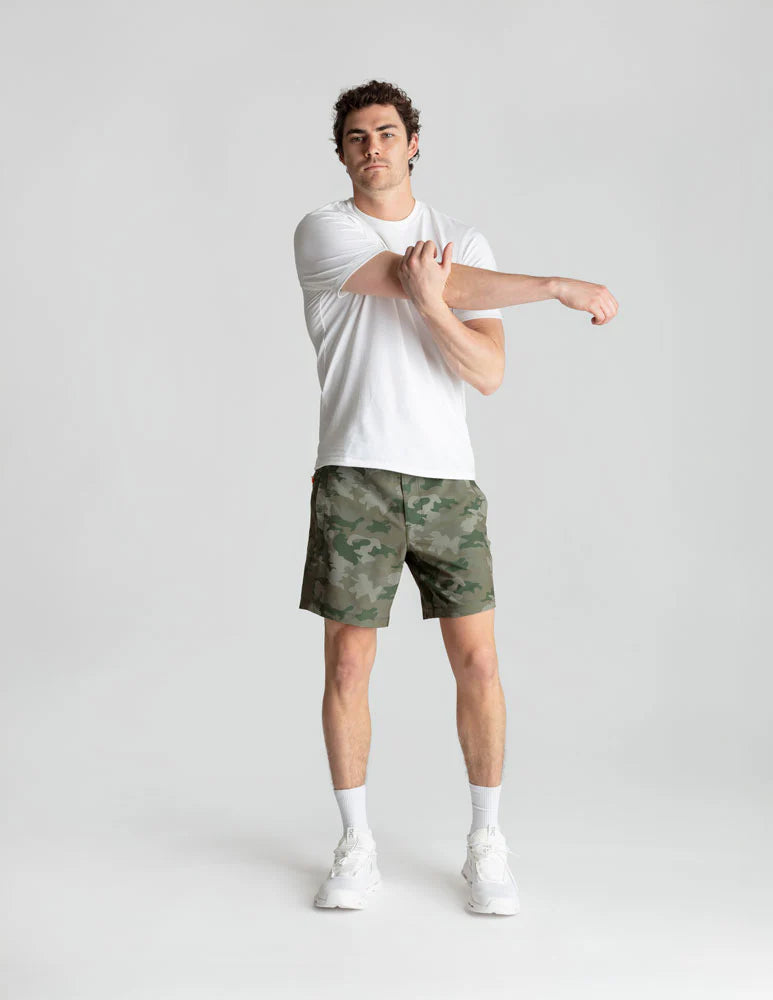 Birddogs Deer Hunters Gym Shorts - Green Camo