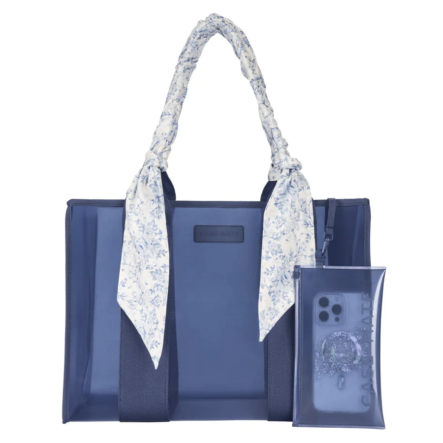 CASE MATE Jelly Tote with Phone Pouch- Something Navy Twilly