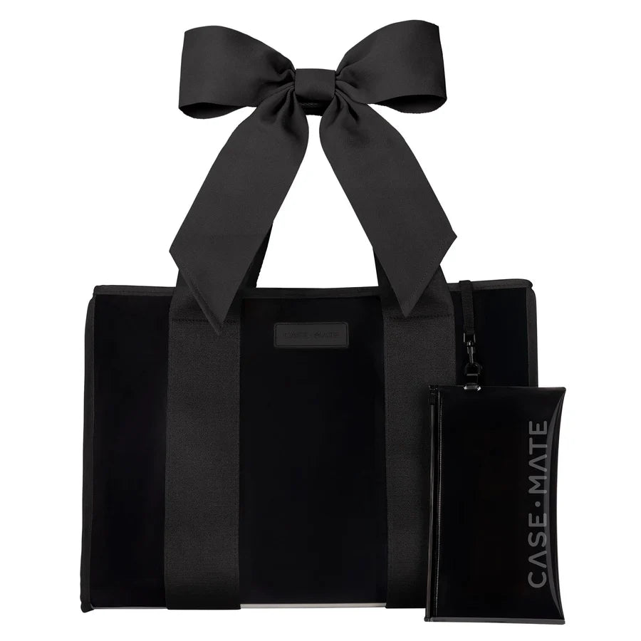 CASE MATE Jelly Tote with Phone Pouch- Midnight Bow