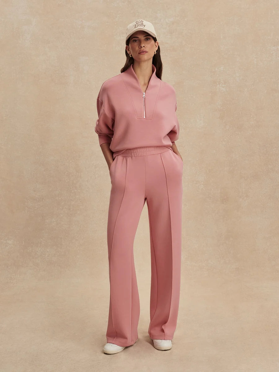Varley The Wide Leg Pant 28"- Misty Rose