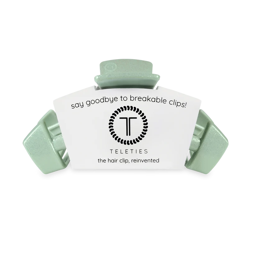 Teleties Classic Hair Clip - Dew Drop