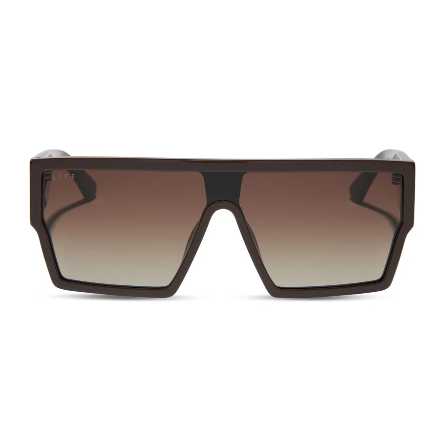 DIFF Eyewear Electra - Truffle Gradient
