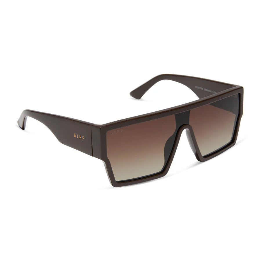 DIFF Eyewear Electra - Truffle Gradient