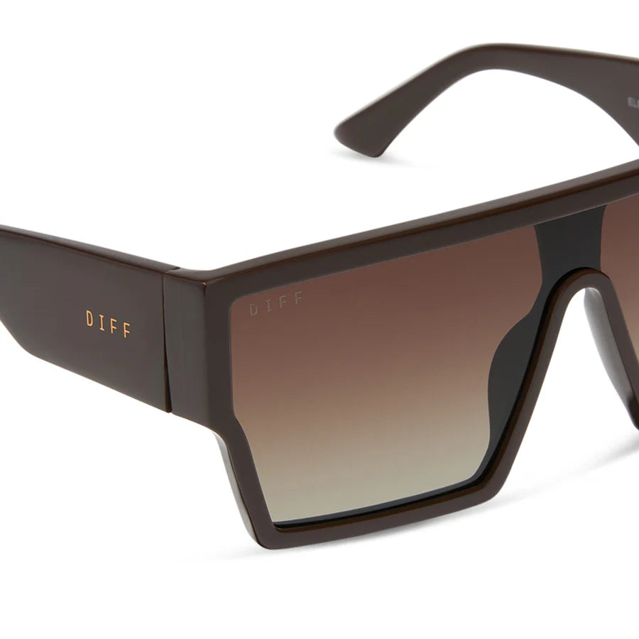 DIFF Eyewear Electra - Truffle Gradient