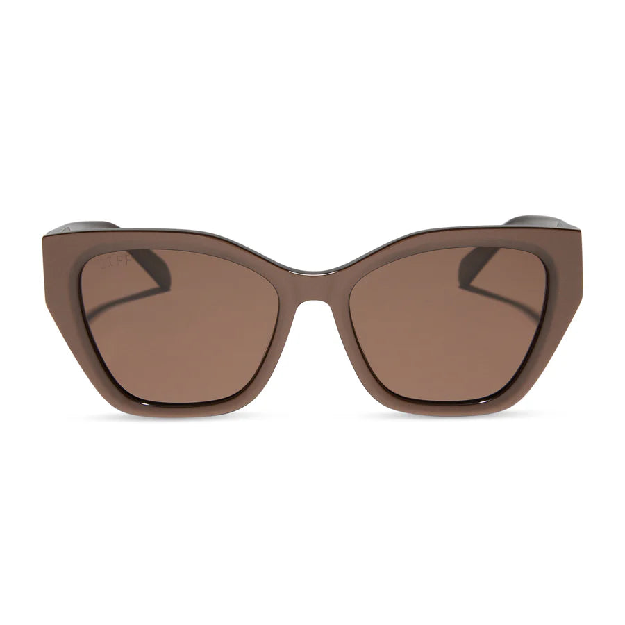 DIFF Eyewear Evie Sunglasses- Moscow mule brown
