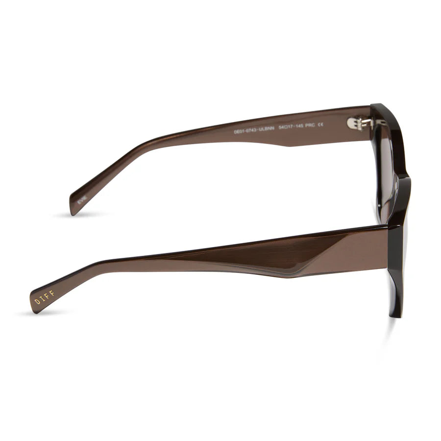DIFF Eyewear Evie Sunglasses- Moscow mule brown