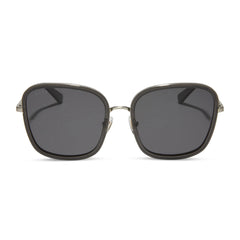 DIFF Eyewear Genevive Black Smoke Polarized Sunglasses brand‎ new with case Black Polarized Cameron Sunglasses | DIFF Eyewear main image 4