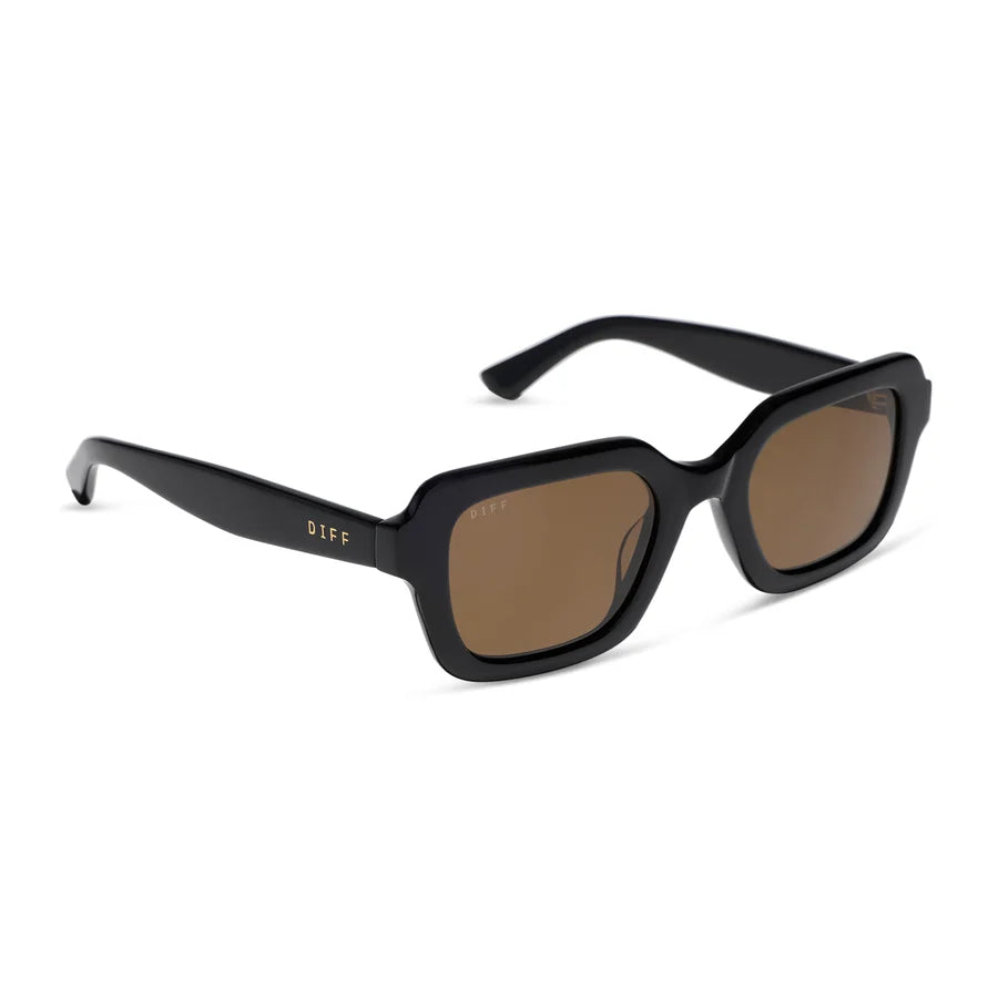 DIFF Eyewear Gwynn Black Brown
