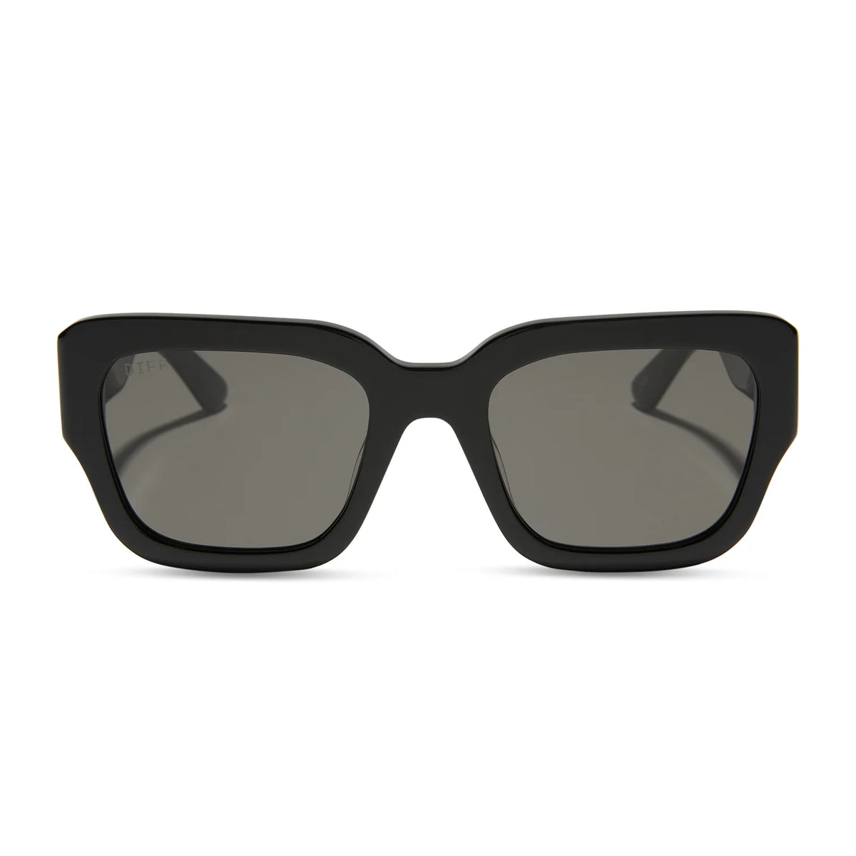 DIFF Eyewear Dolce Loren Polarized Sunglasses - Black grey