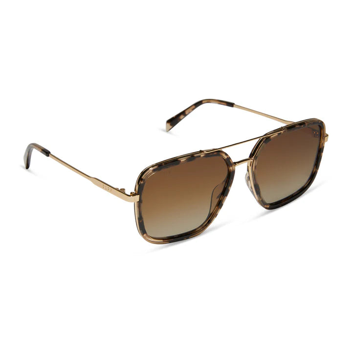 DIFF Eyewear Jordan Polarized - Espresso Tortoise