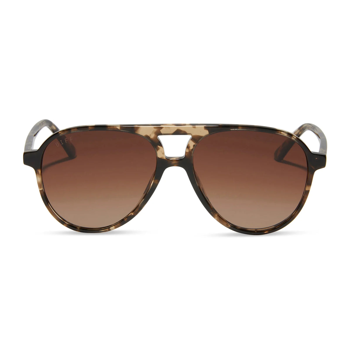 DIFF Eyewear Sunglasses - Tosca II Tor + Brown Gradient Polarized