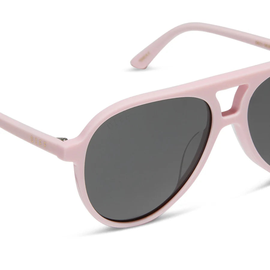 DIFF Eyewear Tosca ii Polarized Sunglasses - Powder Pink