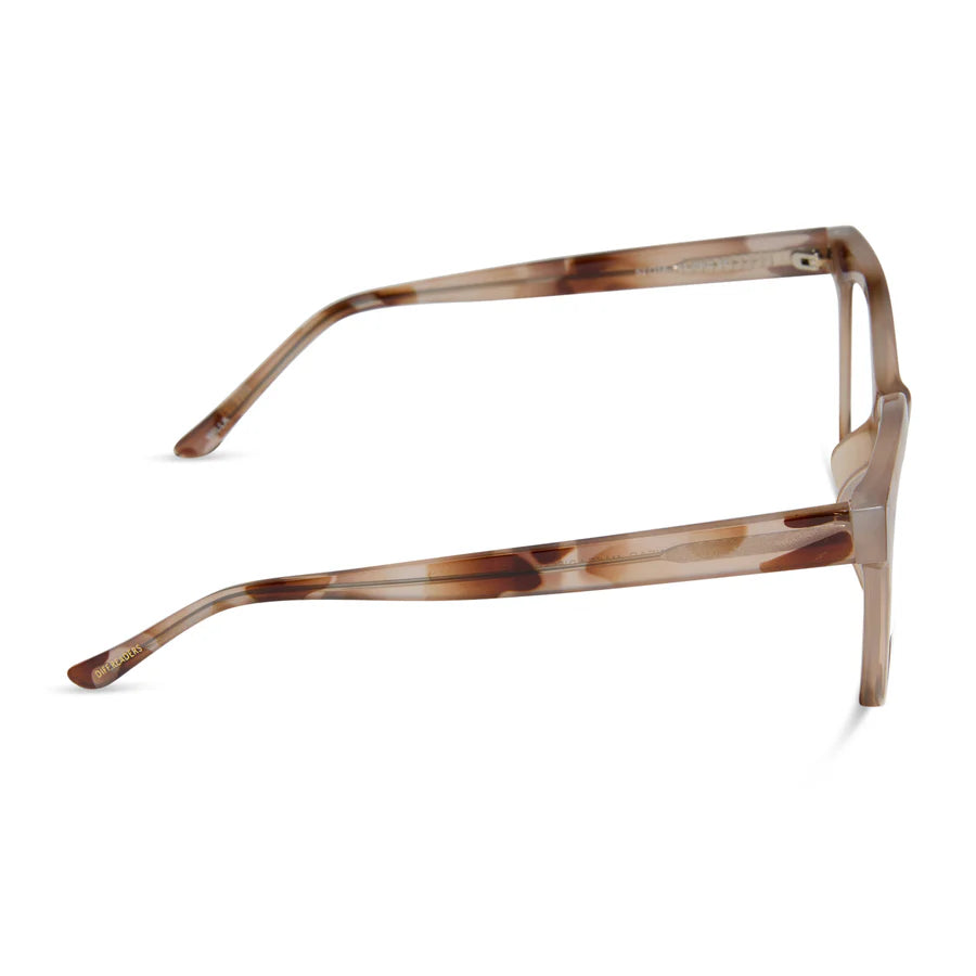 DIFF Eyewear Willa Blue Light Readers - Cream Tortoise