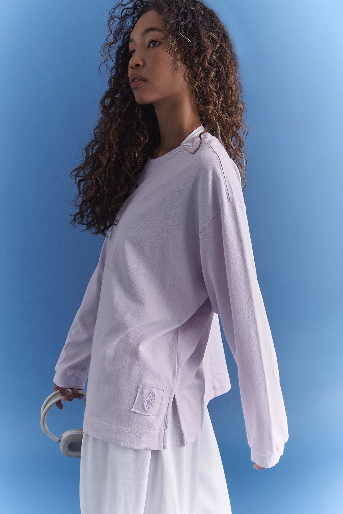 Free People Hustle Layer- Cool Lilac