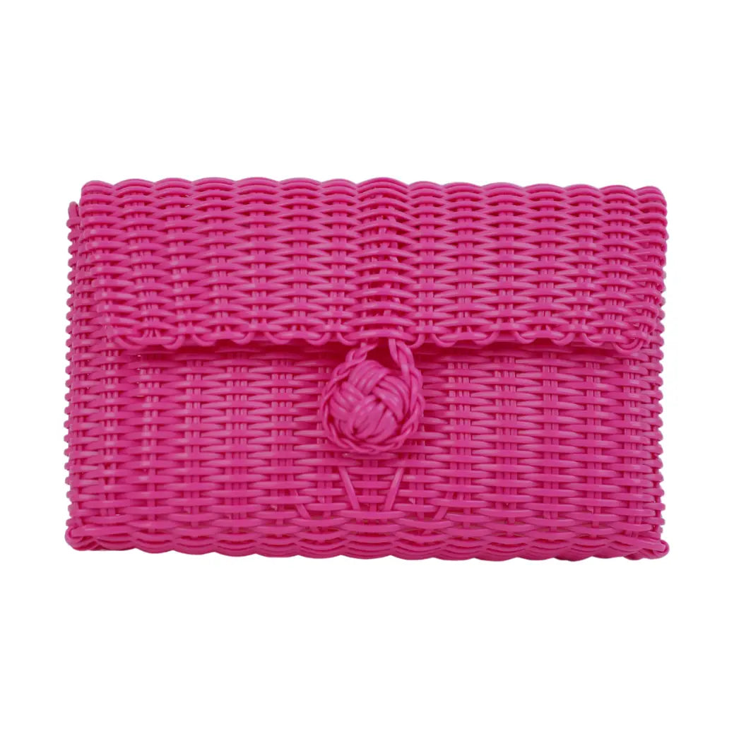 The Lilley Line Clutch - Solid Hot Pink