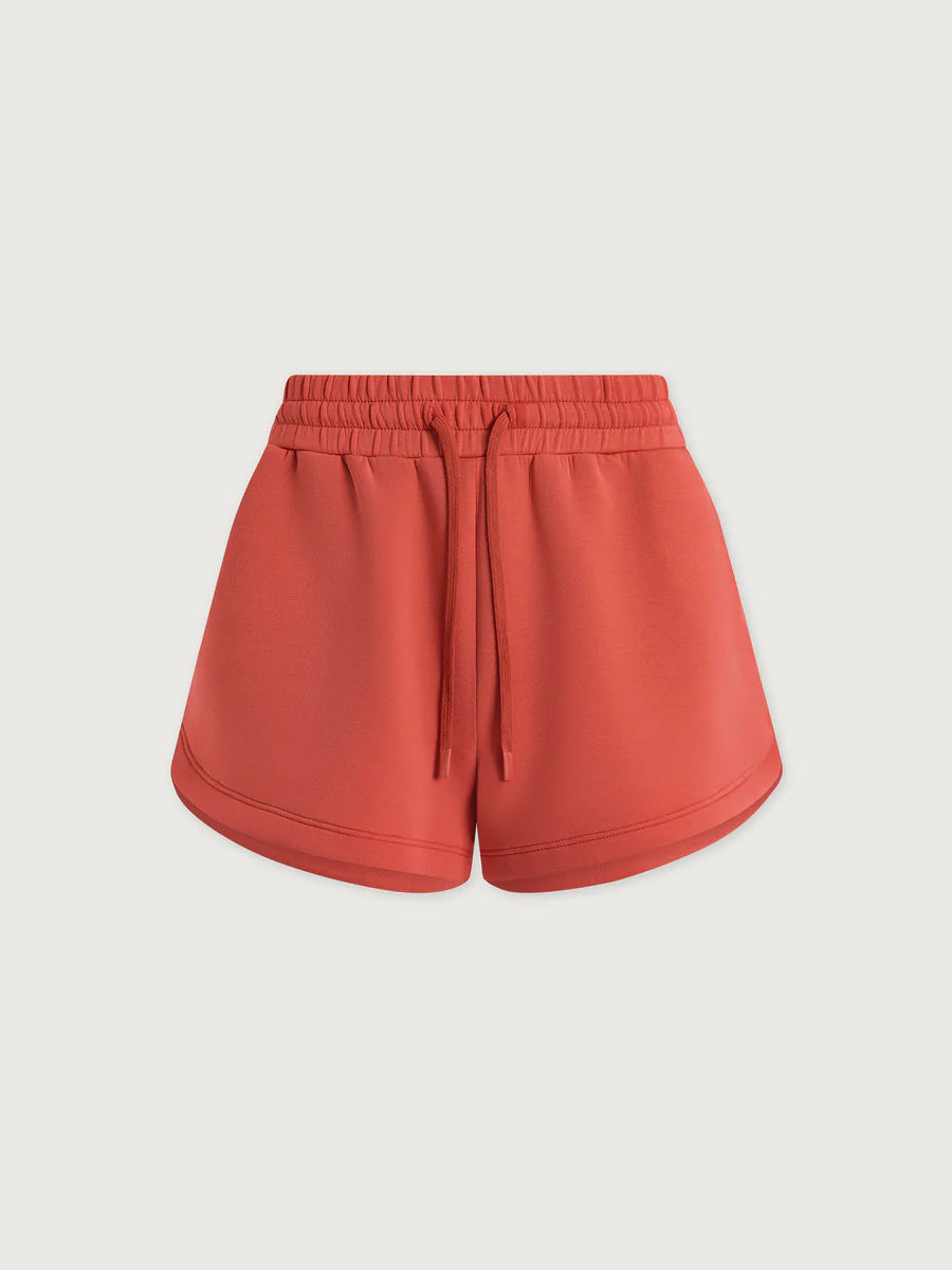 Varley Coulter High-Rise Short 3.5''- Summer Fig