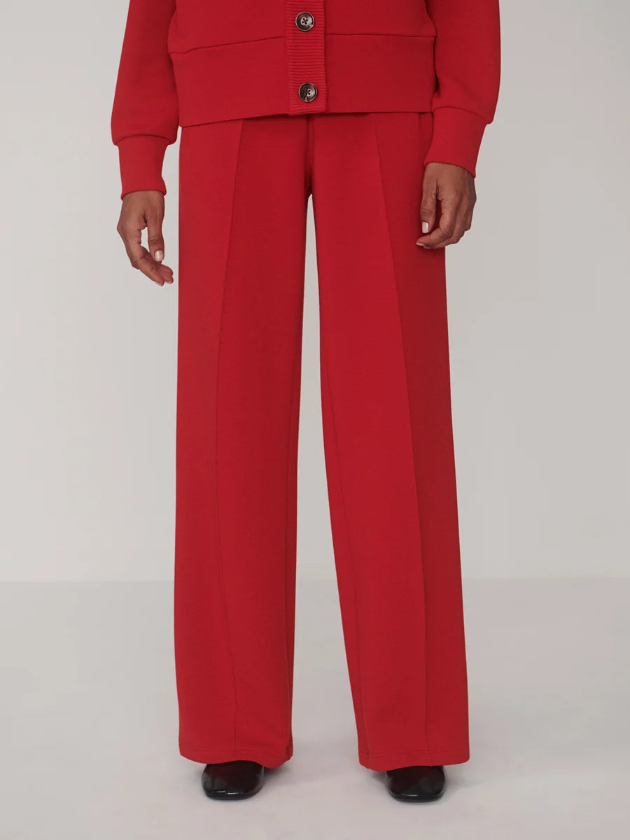 Varley The Wide Leg Pant 28"- Red Marl